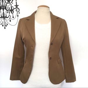 Zara Camel blazer Sz 6